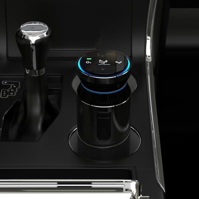 Ozone Generator Mini Hepa UV Air Purifier Portable Car Air Cleaner